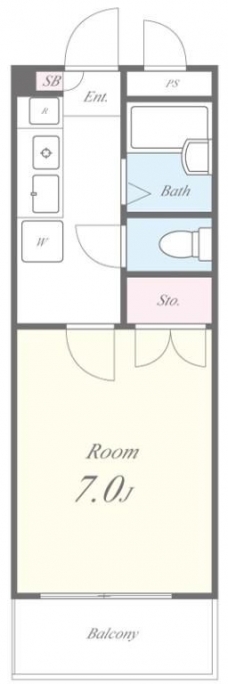 スワーラ文蔵の間取り図
