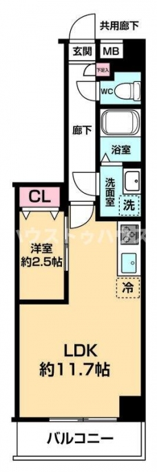 ＡＲＣＯＢＡＬＥＮＯ ＤＡＩＳＨＩＭＡＥの間取り図