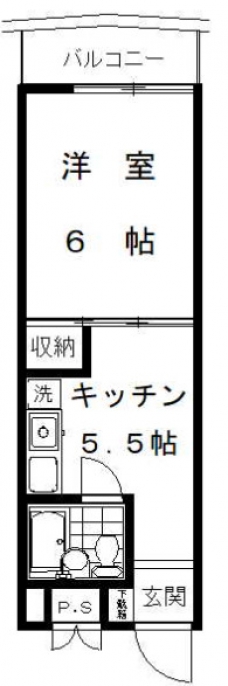 ＳＫ９０ビルの間取り図