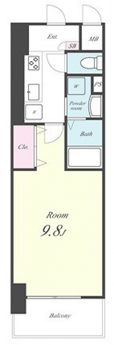 プライムスクエアの間取り図
