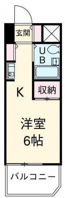 Jフラッツ川口本町の間取り図