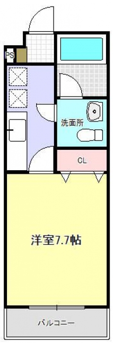 ＫＵ・ワコース大成Ｍの間取り図