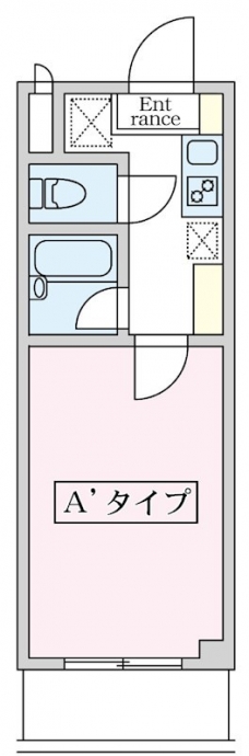 エスティメゾン大塚の間取り図