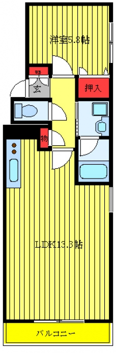 ラ・クラルテの間取り図