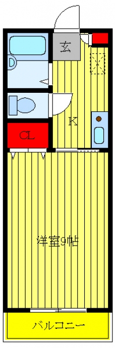 エンジェルハイツの間取り図
