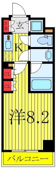 DIPS上板橋の間取り図