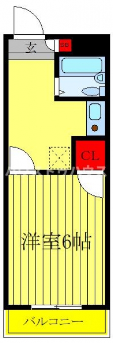 フレールの間取り図