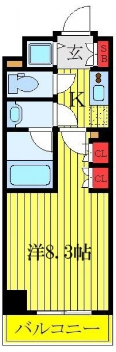 DIPS上板橋の間取り図