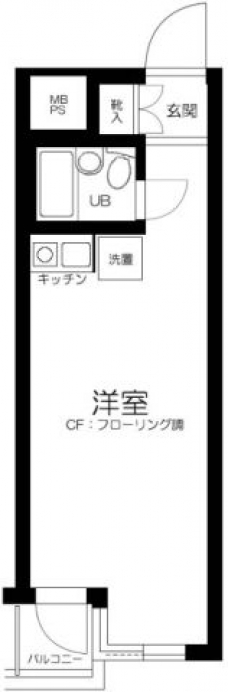 グランドコート駒込の間取り図