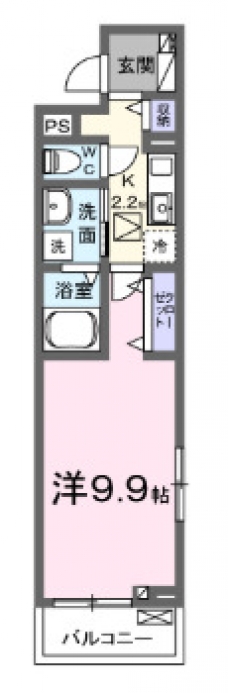 グランモンテの間取り図