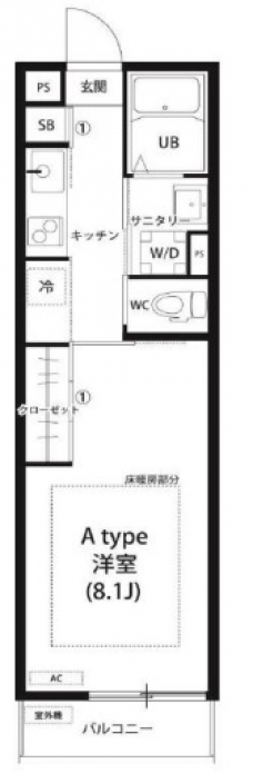 リブリ・ADハウスの間取り図