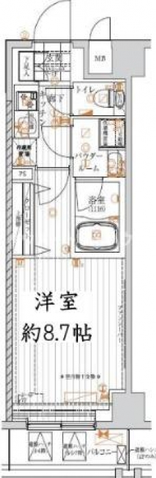 レガリス目白学習院下の間取り図