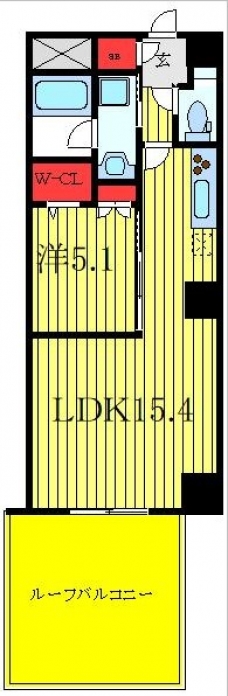 ファインクレスト健和の間取り図