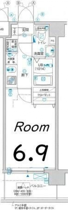 グランフォース西川口の間取り図