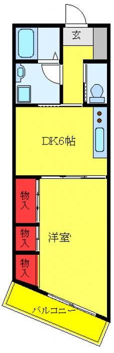 ファーナの間取り図