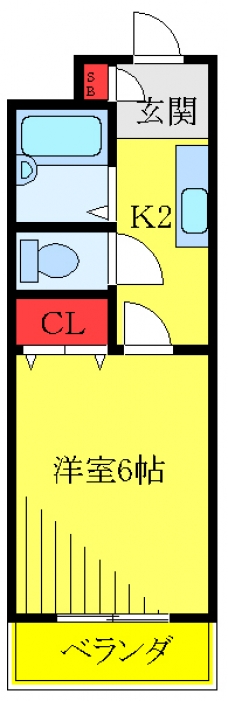 メゾン山口の間取り図