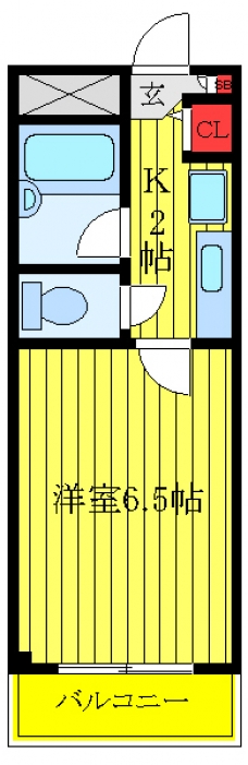 ヴェルテラスすずきの間取り図