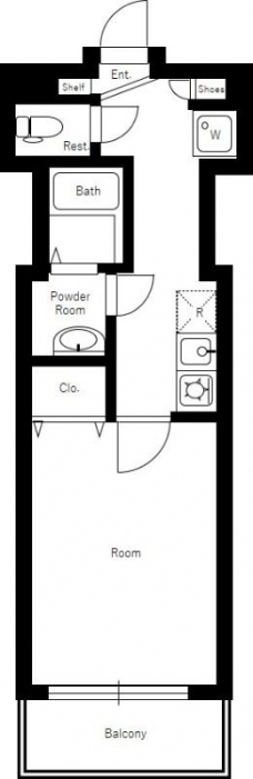 NK赤羽の間取り図