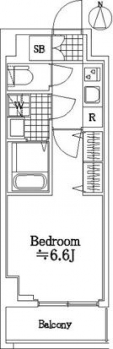 ザ・レジデンス・オブ・トーキョーＪＫ４０の間取り図