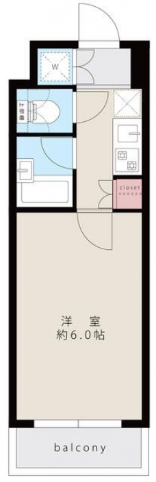 パティーナ池袋の間取り図