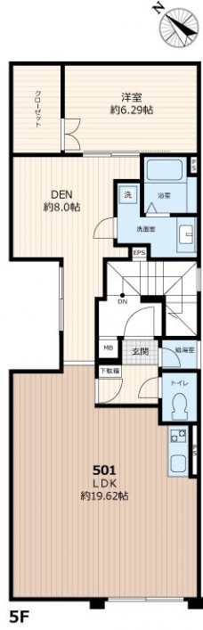 セレス巣鴨の間取り図