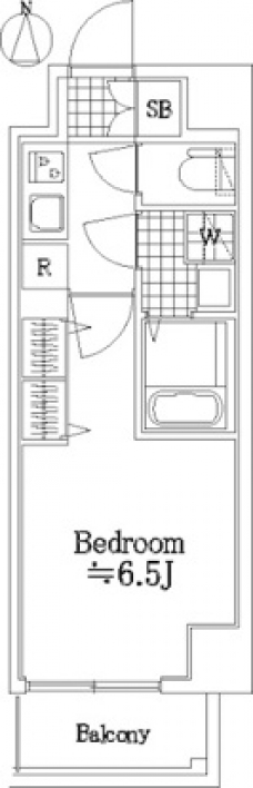 ザ・レジデンス・オブ・トーキョーＪＫ４０の間取り図