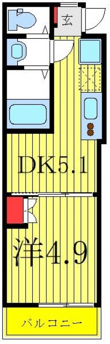 Avant fieldの間取り図