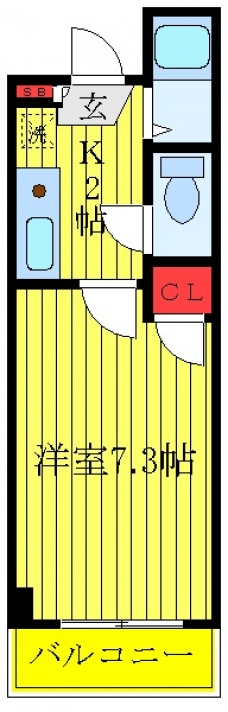 ドミール板橋本町の間取り図