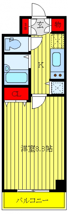 リガーレ浮間公園の間取り図