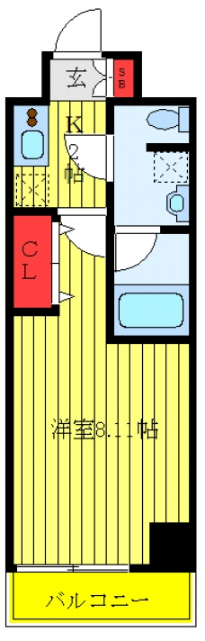 レグゼ王子神谷の間取り図