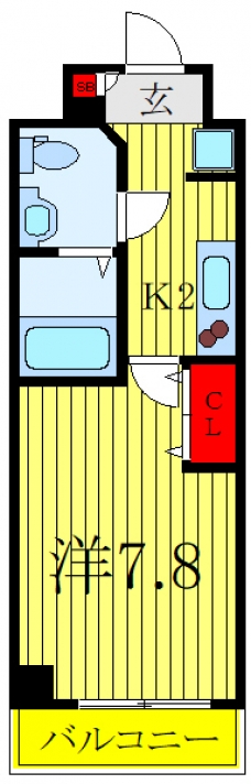 ＭＡＸＩＶ西川口ＡＺ　ＤＵＥの間取り図