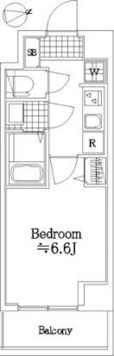 ザ・レジデンス・オブ・トーキョーＳＲ２０の間取り図