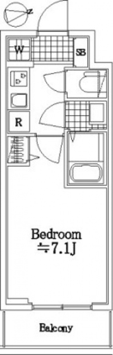 ザ・レジデンス・オブ・トーキョーＳＲ２０の間取り図
