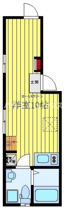 ホワイトキューブ駒込の間取り図