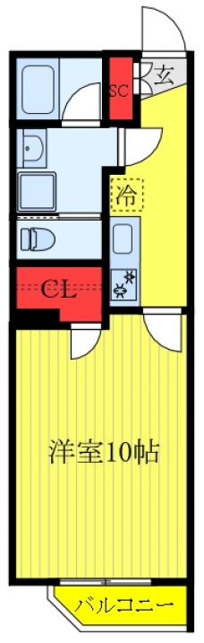 カツラガーデンの間取り図
