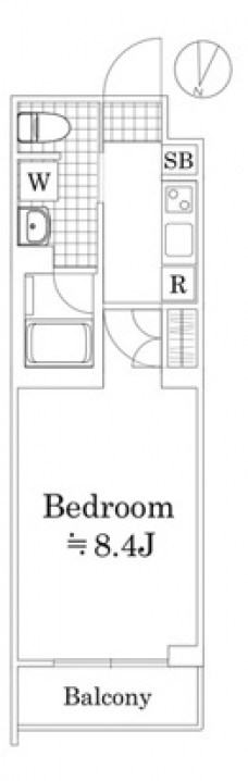 ＧＥＮＯＶＩＡ西川口の間取り図