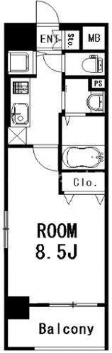 WAVE谷在家の間取り図