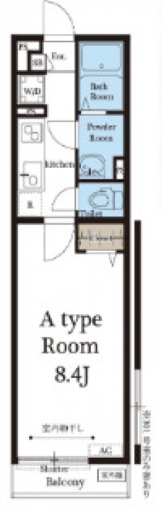 リブリ・エシュレの間取り図