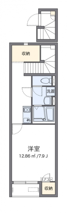 レオネクストすこやかの間取り図