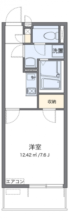 レオネクストクロシェットの間取り図