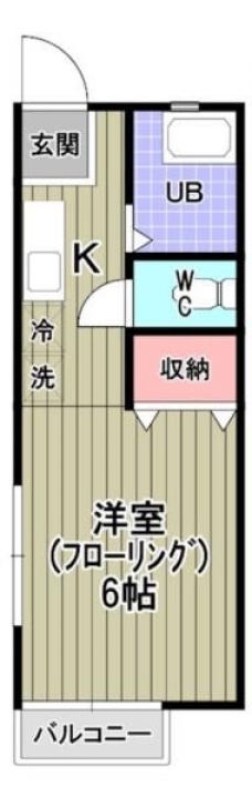 共栄ハイツの間取り図