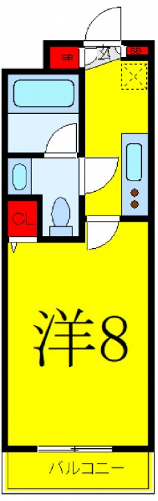 AZEST西高島平の間取り図