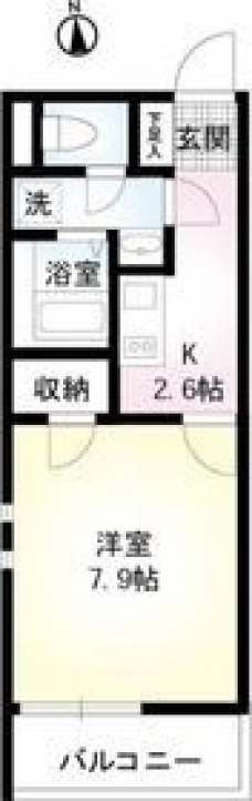 ＧＬＡＮＺ　ＳＴの間取り図