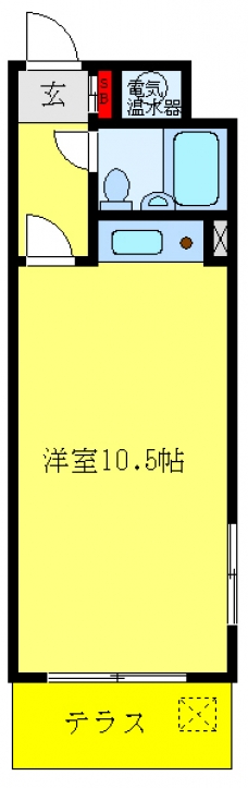 本郷ハイツの間取り図