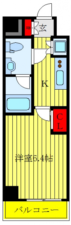 REALIZE西川口Ⅱの間取り図