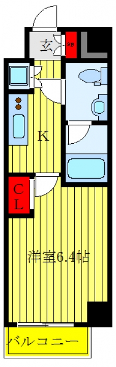 レアライズ西川口Ⅱの間取り図