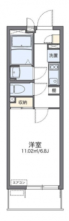 レオネクスト煌めきの間取り図