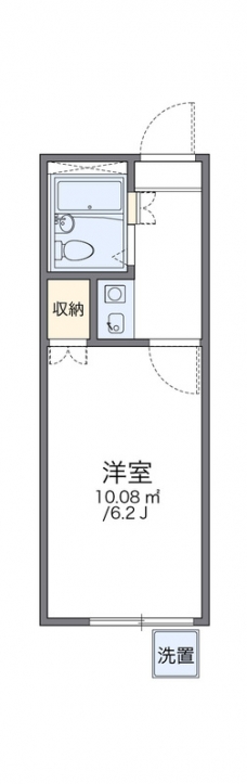 レオパレス赤羽Ｐａｒｔ１の間取り図