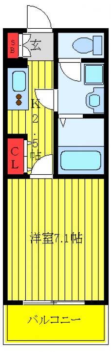 Brilliant Hasuneの間取り図