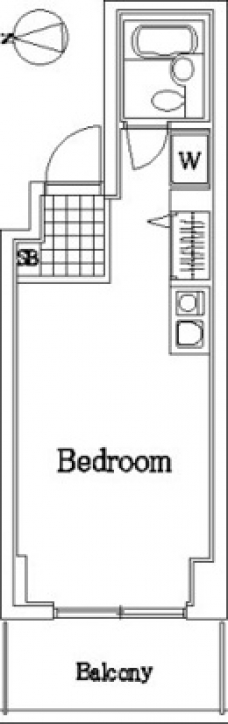 セルベコート大山の間取り図
